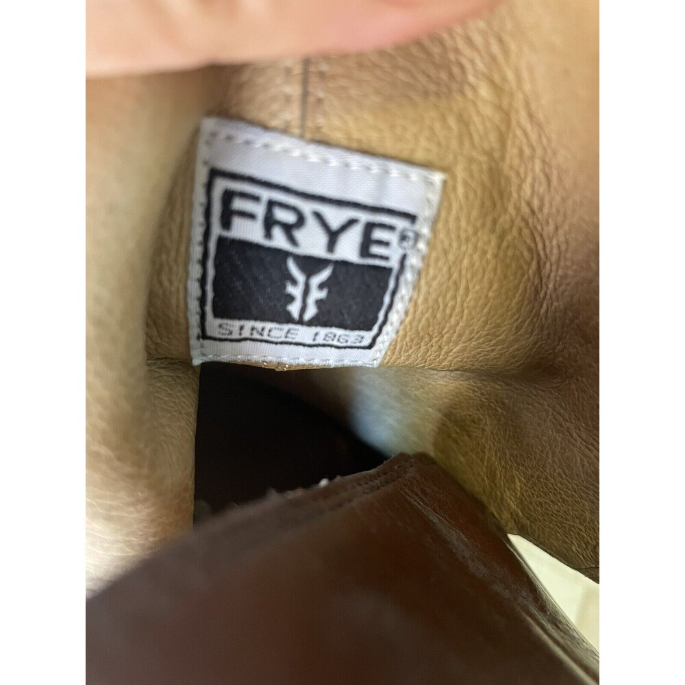Frye Women’s Patty Riding Leather Ankle Boots Size 9.5 - Picture 10 of 14